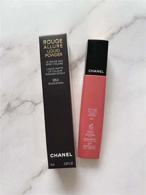 chanel 952 evocation|Chanel Rouge Allure Liquid Powder Matte .